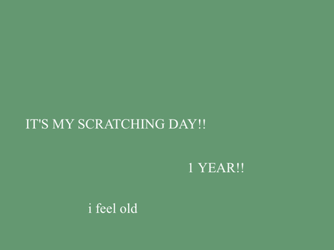 1 year!!