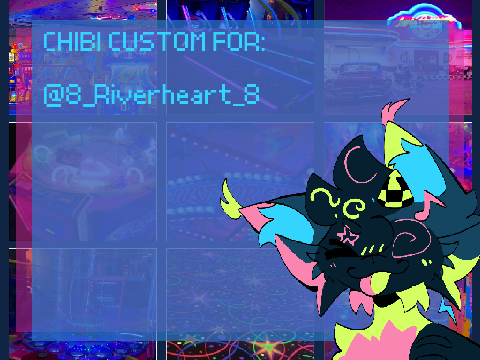 ꒰ა CHIBI CUSTOM ໒꒱ ✮ ꒰ FOR @8_Riverheart_8 !! ꒱