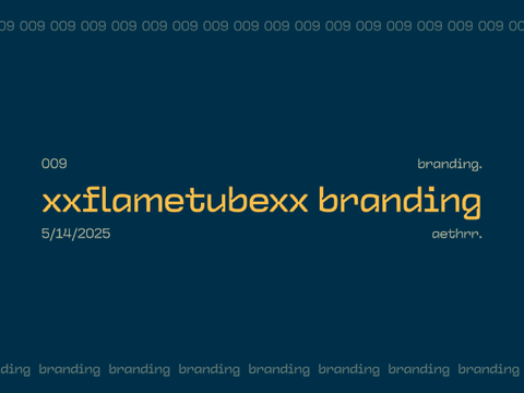 009 • branding - xxflametubexx.