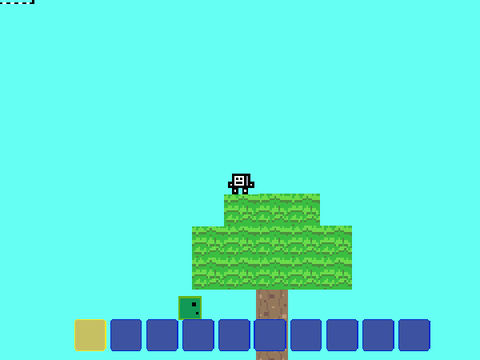 Blocky type game