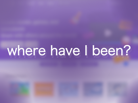 where have I been?