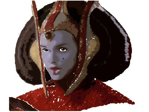 Queen/Senator Padme Amidala art