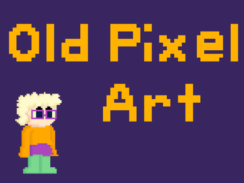 Some Old Pixel Art for Scratch Week