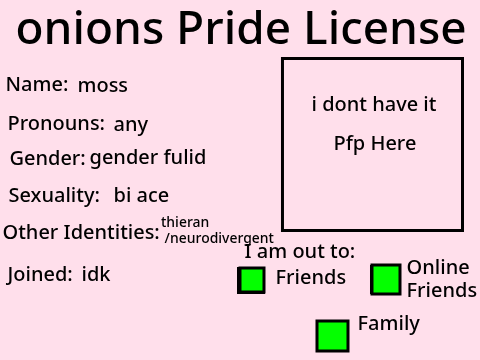 My Pride License remix