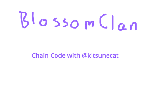 BlossomClan ~ COAL chain code