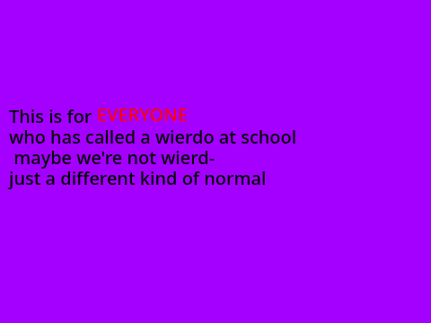 A poem about being unique remix remix