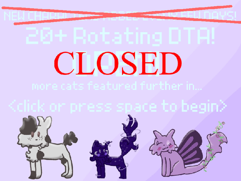 °20+ Followers DTA: CLOSED°
