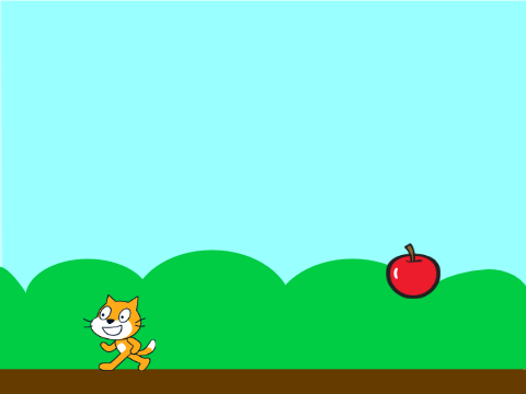 林檎キャッチゲーム