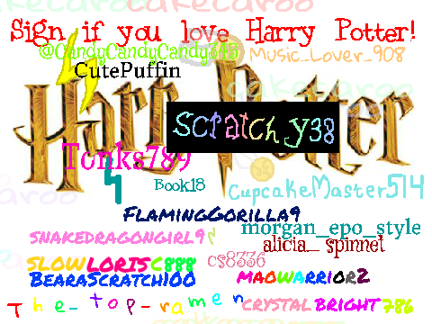 Sign If You Love Harry Potter !!!!! Remix , Remix , Remix !!!!!! remix remix remix