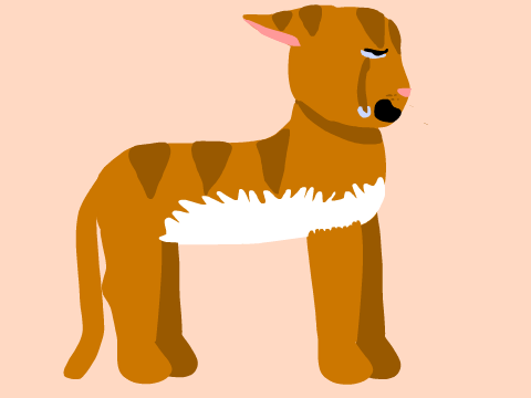 My first vector and lineless art 