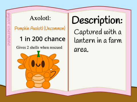 Pumpkin Axolotl!