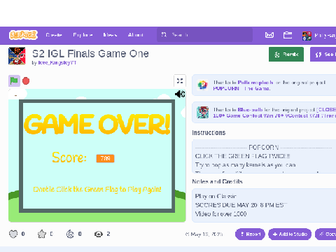 IGL Finals Score