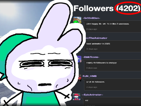 I Have 4K Followers?.... (ANIMATION CONTEST!!) #all #animations #art #music #stories
