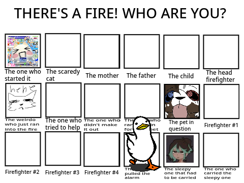 Add yourself “there’s a fire” remix remix