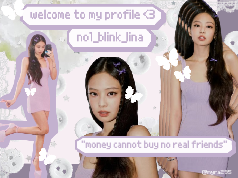 JENNIE <3 banner for @no1_blink_lina