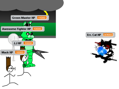 (Non RPG) Add yourself fighting Err. Scratch Cat!  remix remix
