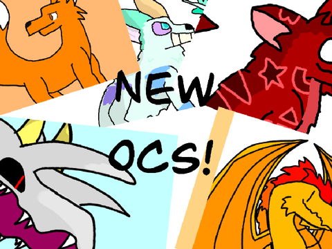 New OCs! (There are 5)