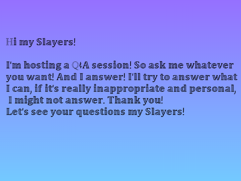 Slay_CoderXX's Q&A