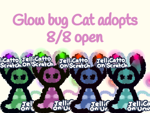 Glow bug Cat adopts 8/8 open