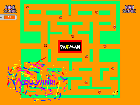 Wendys Pacman Game