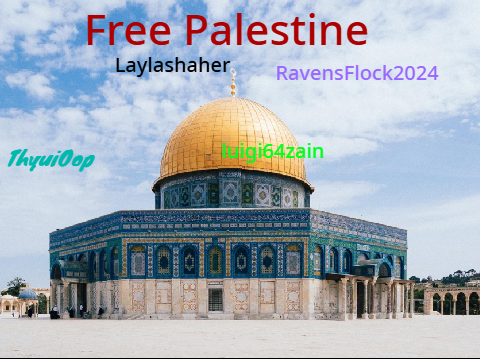 Sign if you stand with Palestine REMIXCHAIN TIME