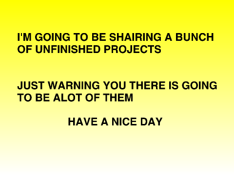 Warning