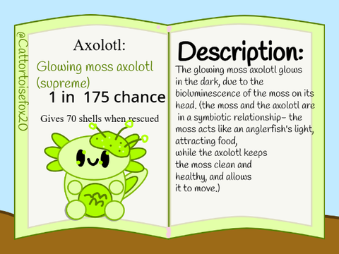 Glowing Moss Axolotl (My entry)