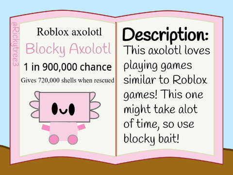 Draw your own Axolotl for Axolotl Aquarium!