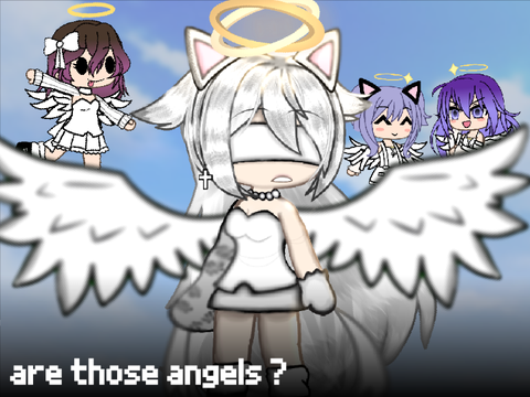 . . . are those angels ?
