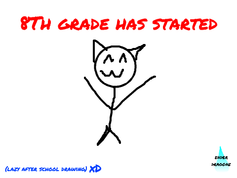 8th grade (first day of school)