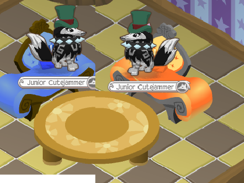 Animal Jam Arctic wolfs!