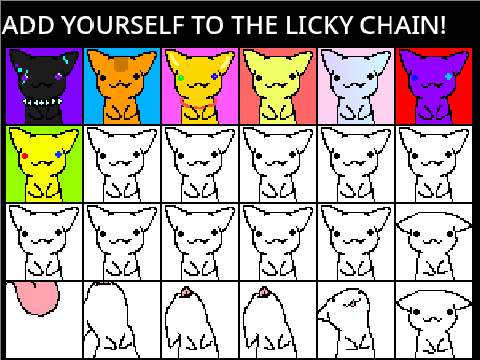 Add Yourself to the Licky Chain!  remix remix remix remix