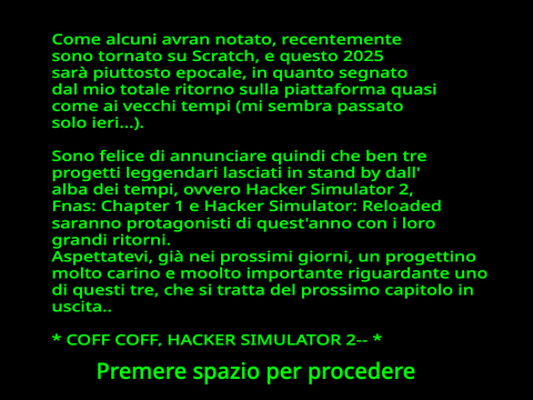 ANNUNCIO IMPORTANTE