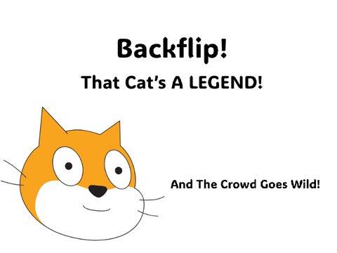 Backflip!