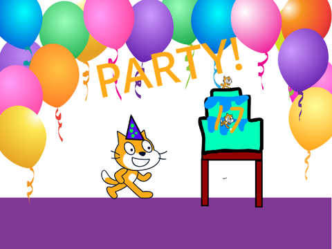 Scratch Cat SURPRISE PARTY! 
