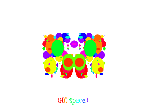 Colorized Klecksograph Generator
