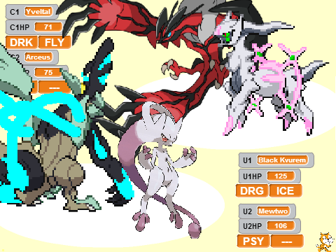 Pokemon Battle Test 2: Clash of Legends!