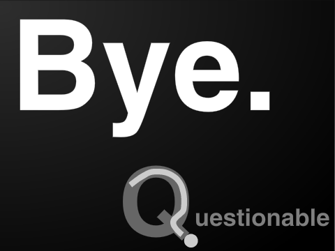 Goodbye ;-;