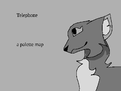 Telephone - open pallet map