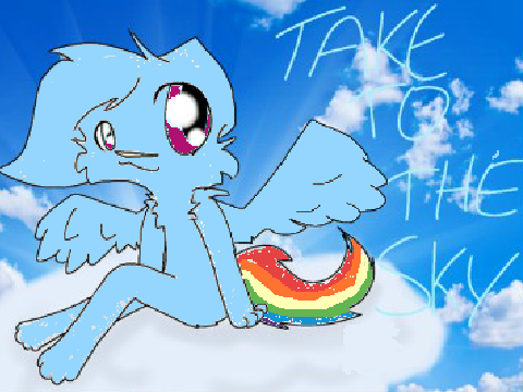 take to the sky(rainbow dash)