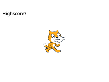 Quick lil high score  thingy