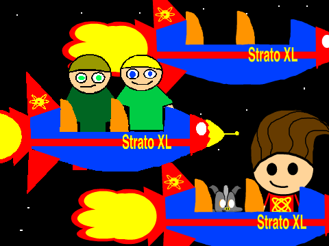 Add yourself riding on the Strato XL rockets with OB remix