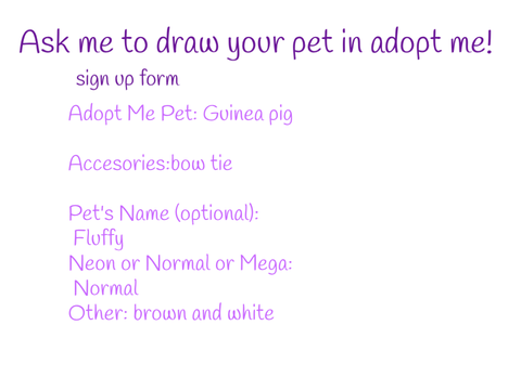 I will draw your Adopt Me Pets! REMIX this! remix