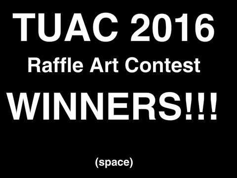 Raffle Art Contest WINNERS!!!!!