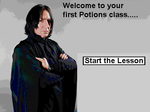 Harry Potter Potions Game
