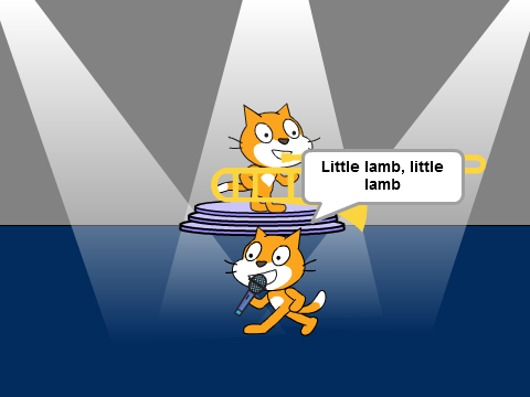 Scratch Cat plays the Trombone!!!