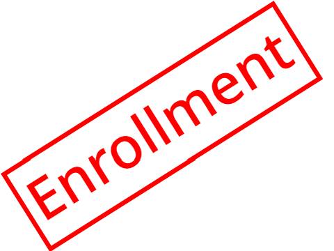 My enrollment!