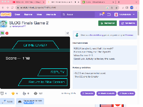 SLOG score