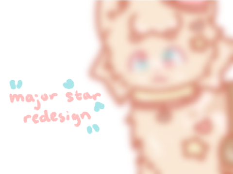 ‘’ redesign of star !! ‘’