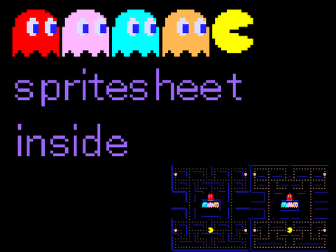Pac-Man - General Sprites (Arrangement256 Version)